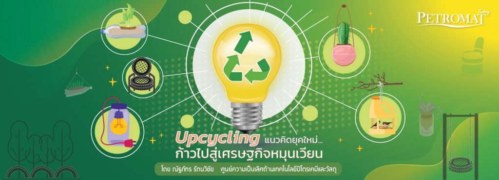 Upcycling แนวคิดยุคใหม่...ก้าวไปสู่เศรษฐกิจหมุนเวียน