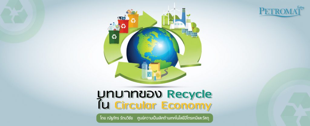 บทบาทของ Recycle ใน Circular Economy