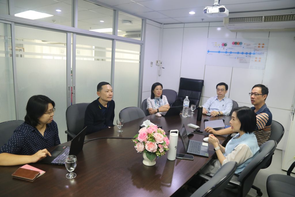 ศูนย์ฯ ประชุมกับคณะวิทย์ฯ จุฬาฯ หารือความร่วมมือด้านคาร์บอนฟุตพริ้นท์