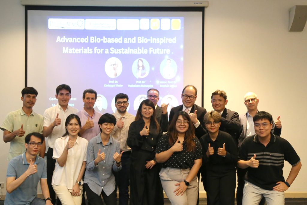 HubSustainMat Spotlights Thailand’s Advanced Biomaterials in International Mini-Conference